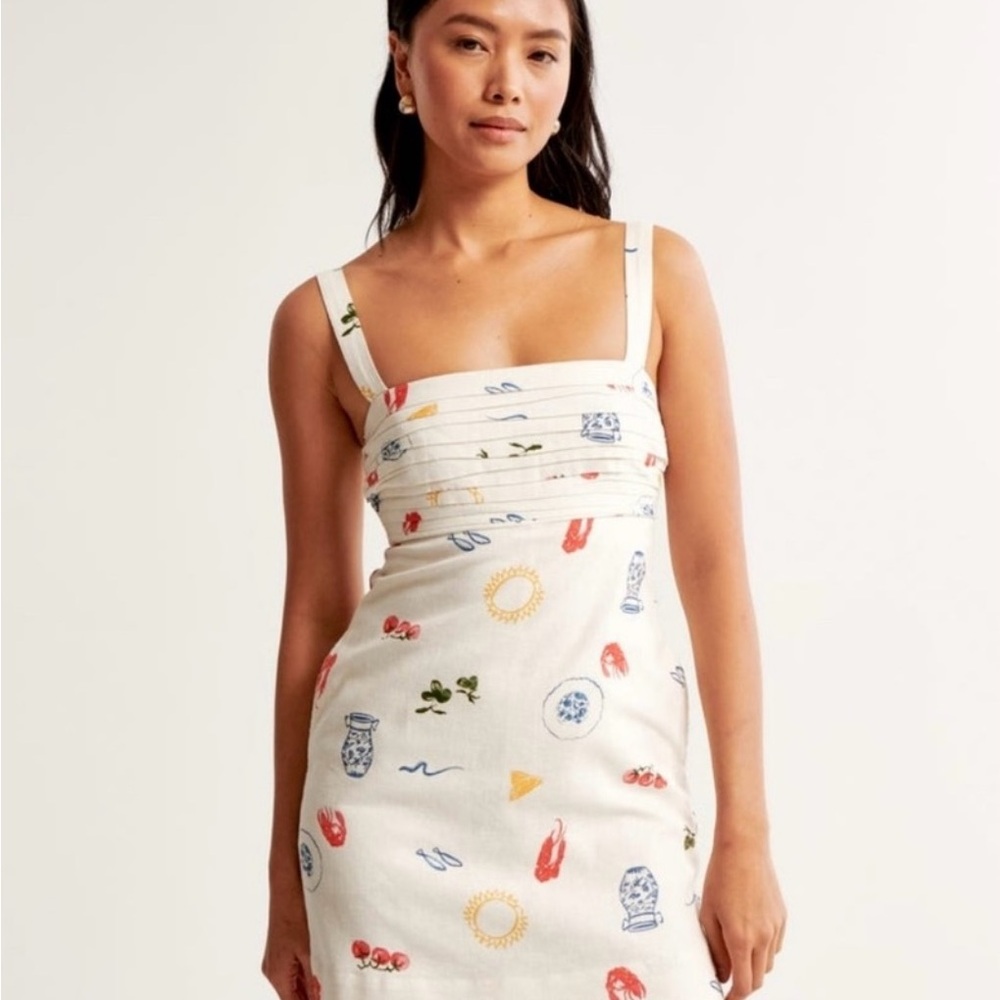 Abercrombie & Fitch Linen Dress (Small)